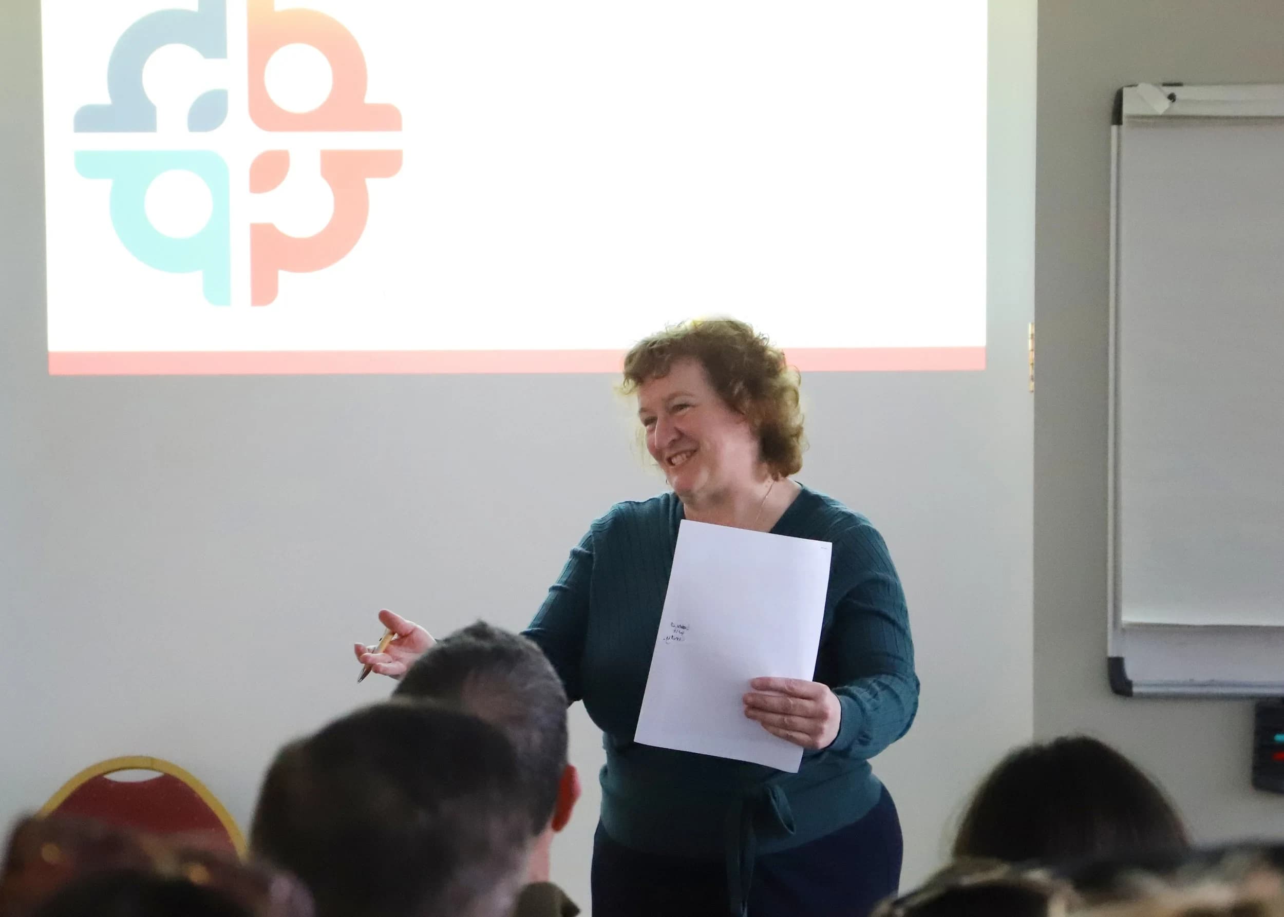Donna Walker hosting a Connect with Property network evening